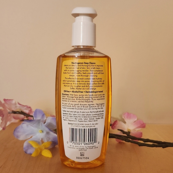 Neutrogena Deep Clean Facial Cleanser NWT - Picture 2 of 3